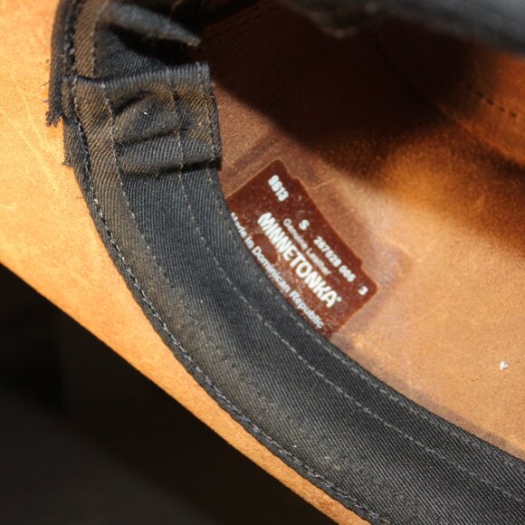 Minnetonka “The SILVERTON COWBOY HAT” Genuine Leather Size 21" band - Picture 6 of 7